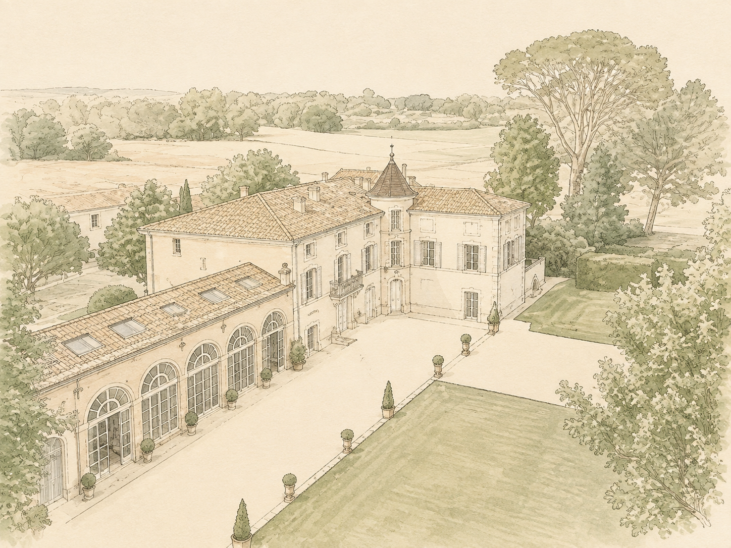 Château d' Alphéran
